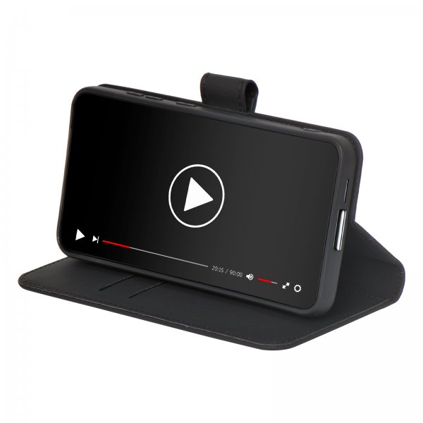 Puro Samsung Galaxy S24 Etui Wallet Stand Svart