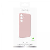 Puro Samsung Galaxy S24 Deksel Icon Rosa