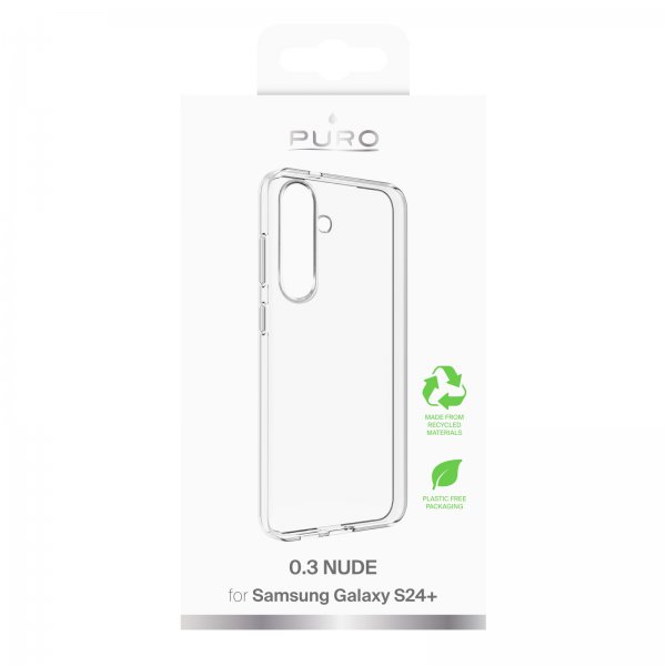 Puro Samsung Galaxy S24 Plus Deksel Nude Transparent