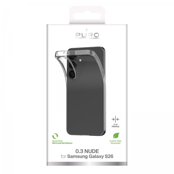Puro Samsung Galaxy S26 Deksel Nude Transparent