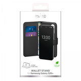 Puro Samsung Galaxy S26 Plus Etui Wallet Stand Svart
