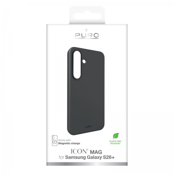 Puro Samsung Galaxy S26 Plus Deksel ICON Mag Pro Svart