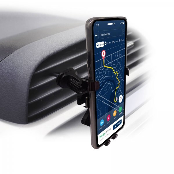 Puro Universal Mobilholder til bil Gravity Svart