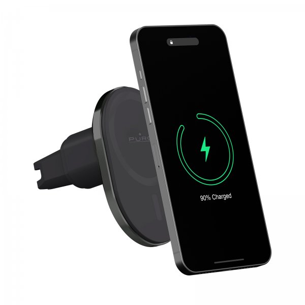 Puro Mobilholder til bil Mag Pro 15W MagSafe Svart