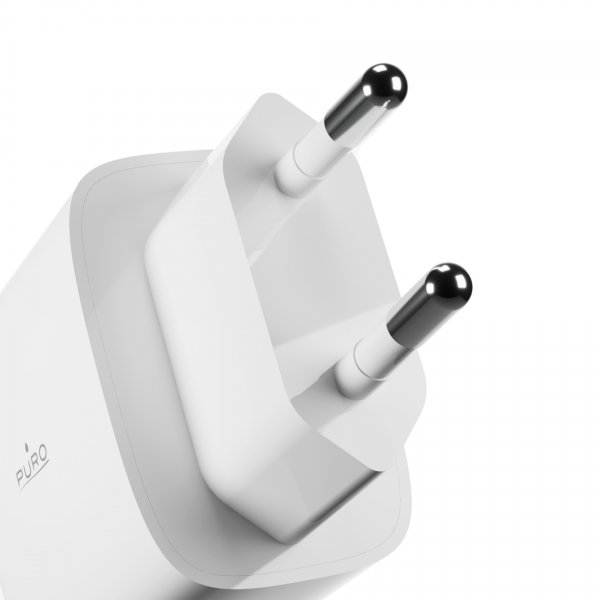 Puro Lader med Kabel ProLite Kit USB-C 25W 1.2m Hvit