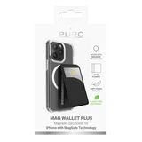 Puro MagSafe Kortholder Mag Wallet Plus Svart