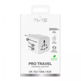 Puro Rese Adapter Pro Travel Hvid