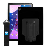 Armor-X Lenovo Tab M10 (3rd Gen) TB328 Deksel Corner Protection Case Hand Strap Kickstand X-Mount
