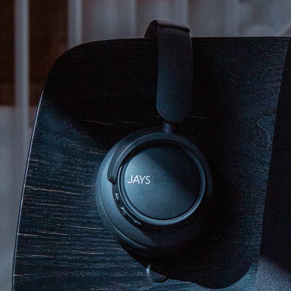 Jays Hodetelefoner q-Nine ANC Trådlös Svart