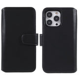 Nordic Covers iPhone 14 Pro Etui Essential Leather Raven Black