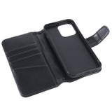 Nordic Covers iPhone 14 Pro Etui Essential Leather Raven Black