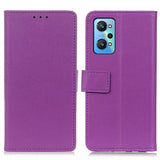 Realme GT Neo 2 Etui Litchi Lilla