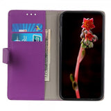 Realme GT Neo 2 Etui Litchi Lilla