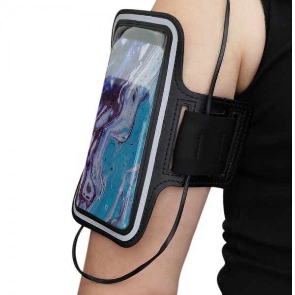 Streetz Armbånd Reflective Sports Armband Svart