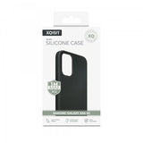 Xqisit Samsung Galaxy A54 5G Deksel Silicone Case Svart