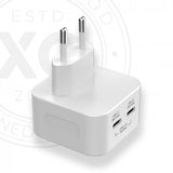 Xqisit Lader 35W 2xUSB-C GaN Wall Charger