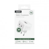 Xqisit Lader 35W 2xUSB-C GaN Wall Charger