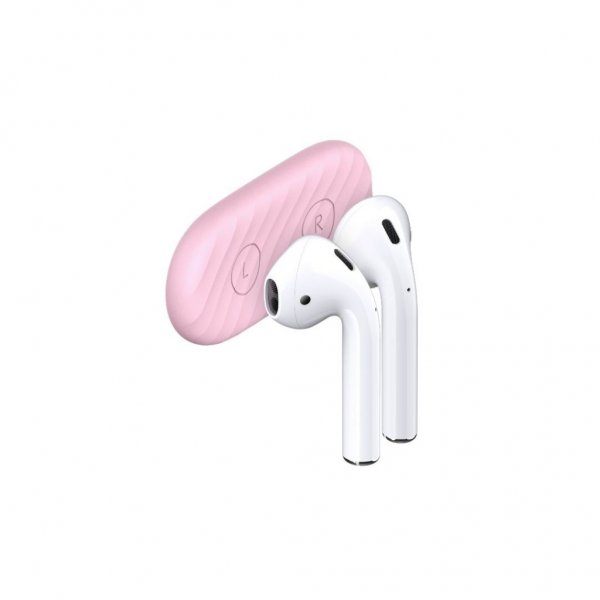 KeyBudz AirDockz Magnetisk Holder för AirPods Rosa