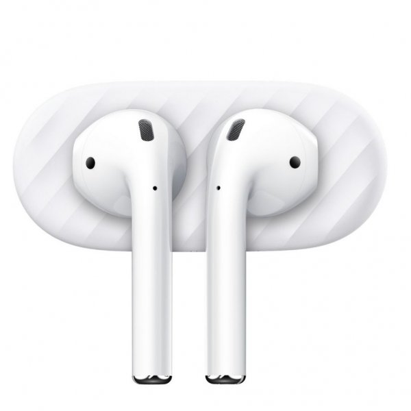 KeyBudz AirDockz Magnetisk Holder för AirPods HHvit