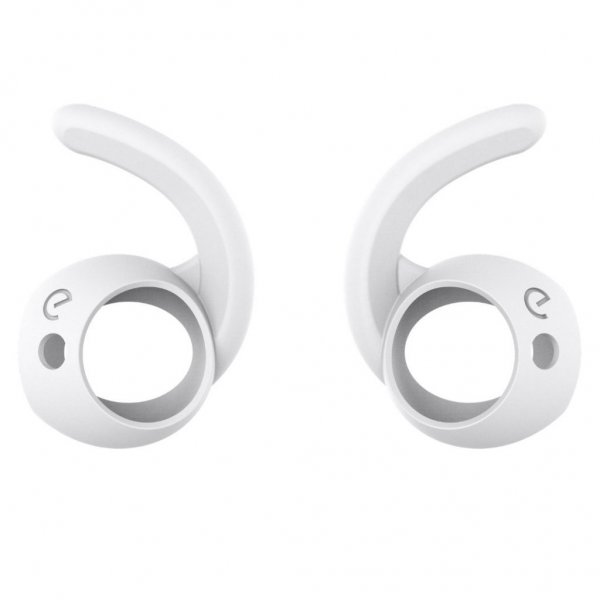 KeyBudz EarBuddyz Ear Hooks för AirPods och EarPods HHvit
