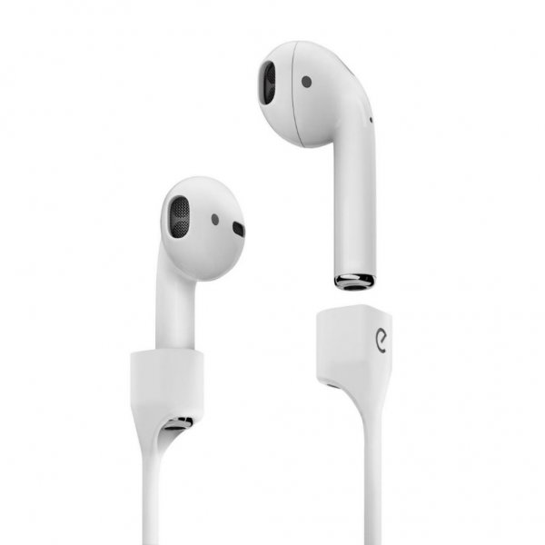 KeyBudz AirPods Strap AirStrapz Hvit