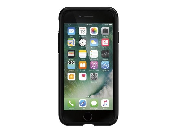 Spigen iPhone 7/8/SE Deksel Rugged Armor Matte Black