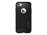 Spigen iPhone 7/8/SE Deksel Rugged Armor Matte Black