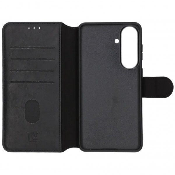 Rvelon Samsung Galaxy S26 Etui 4 Kortlomme Avtakbart deksel Svart