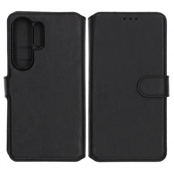 Rvelon Samsung Galaxy S26 Ultra Etui 4 Kortlomme Avtakbart deksel Svart