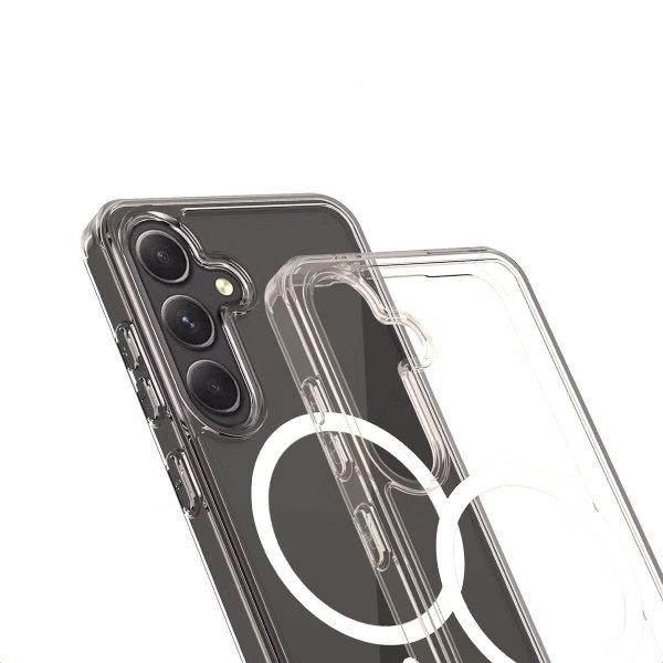 Rvelon Samsung Galaxy S25 Deksel TPU MagSafe Transparent