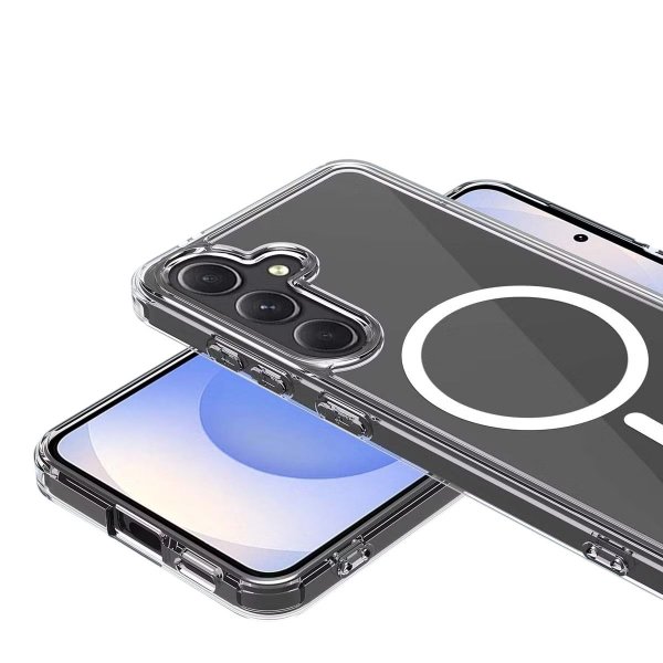 Rvelon Samsung Galaxy S25 Deksel TPU MagSafe Transparent