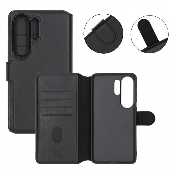 Rvelon Samsung Galaxy S26 Ultra Etui 4 Kortlomme Svart