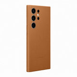Samsung Original Galaxy S23 Ultra Deksel Leather Cover Camel