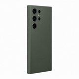 Samsung Original Galaxy S23 Ultra Deksel Leather Cover Grønn