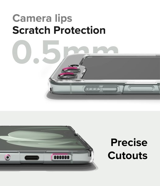 Ringke Samsung Galaxy Z Flip 5 Deksel Slim Clear