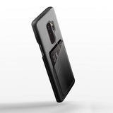 Mujjo Samsung Galaxy S9 Plus Deksel Full Leather Wallet Case Svart