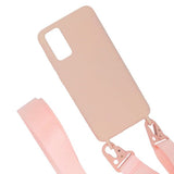 Samsung Galaxy S20 Deksel med Kjede Rosa