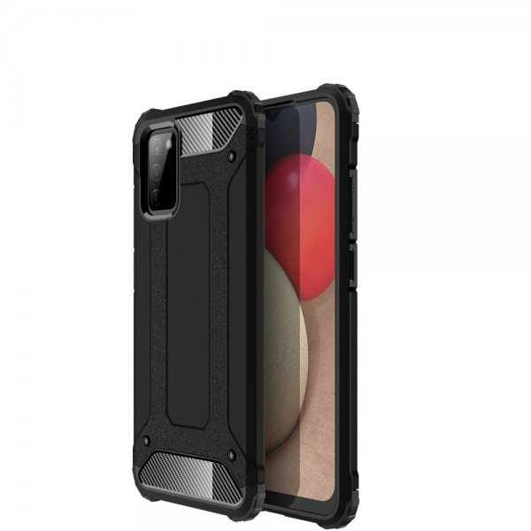 Samsung Galaxy A02s Deksel Armor Svart