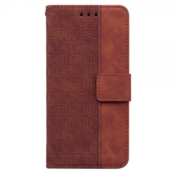 Samsung Galaxy A03 Etui Mønster Brun