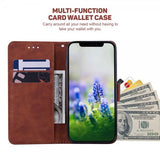Samsung Galaxy A03 Etui Mønster Brun