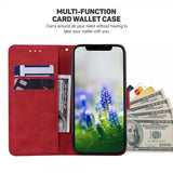 Samsung Galaxy A03 Etui Mønster Rød