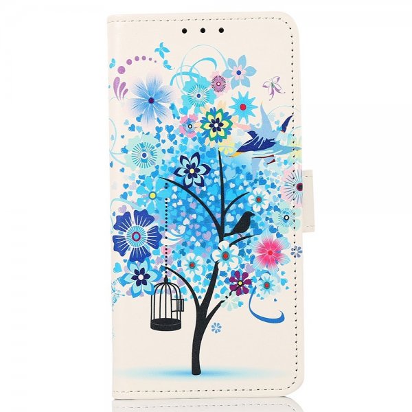 Samsung Galaxy A03 Etui Motiv Blått Tre