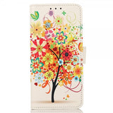 Samsung Galaxy A03 Etui Motiv Blomstring Tre