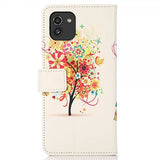 Samsung Galaxy A03 Etui Motiv Blomstring Tre