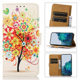Samsung Galaxy A03 Etui Motiv Blomstring Tre