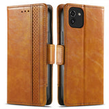Samsung Galaxy A03 Etui Stripe Brun