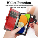 Samsung Galaxy A03 Etui Stripe Rød