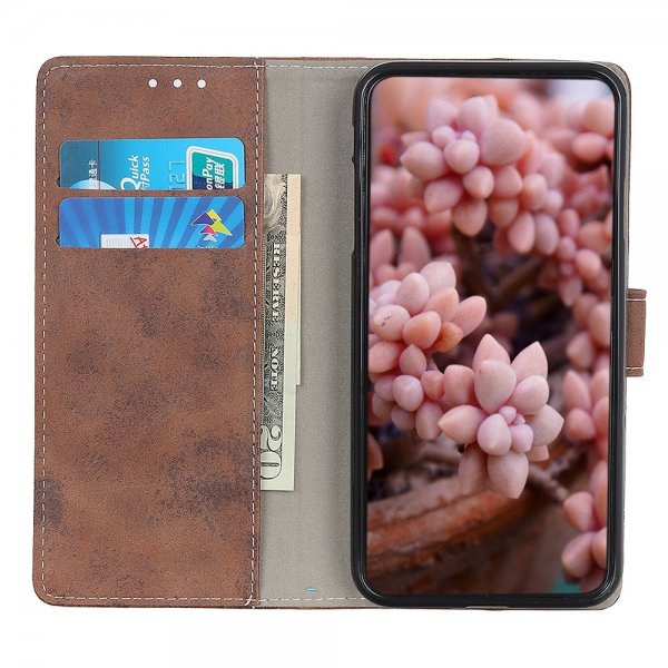 Samsung Galaxy A03 Etui Vintage Brun