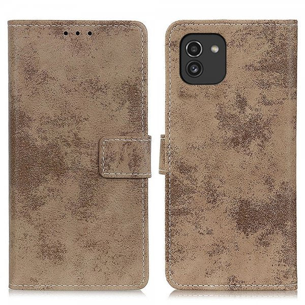 Samsung Galaxy A03 Etui Vintage Khaki