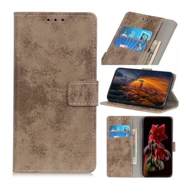 Samsung Galaxy A03 Etui Vintage Khaki
